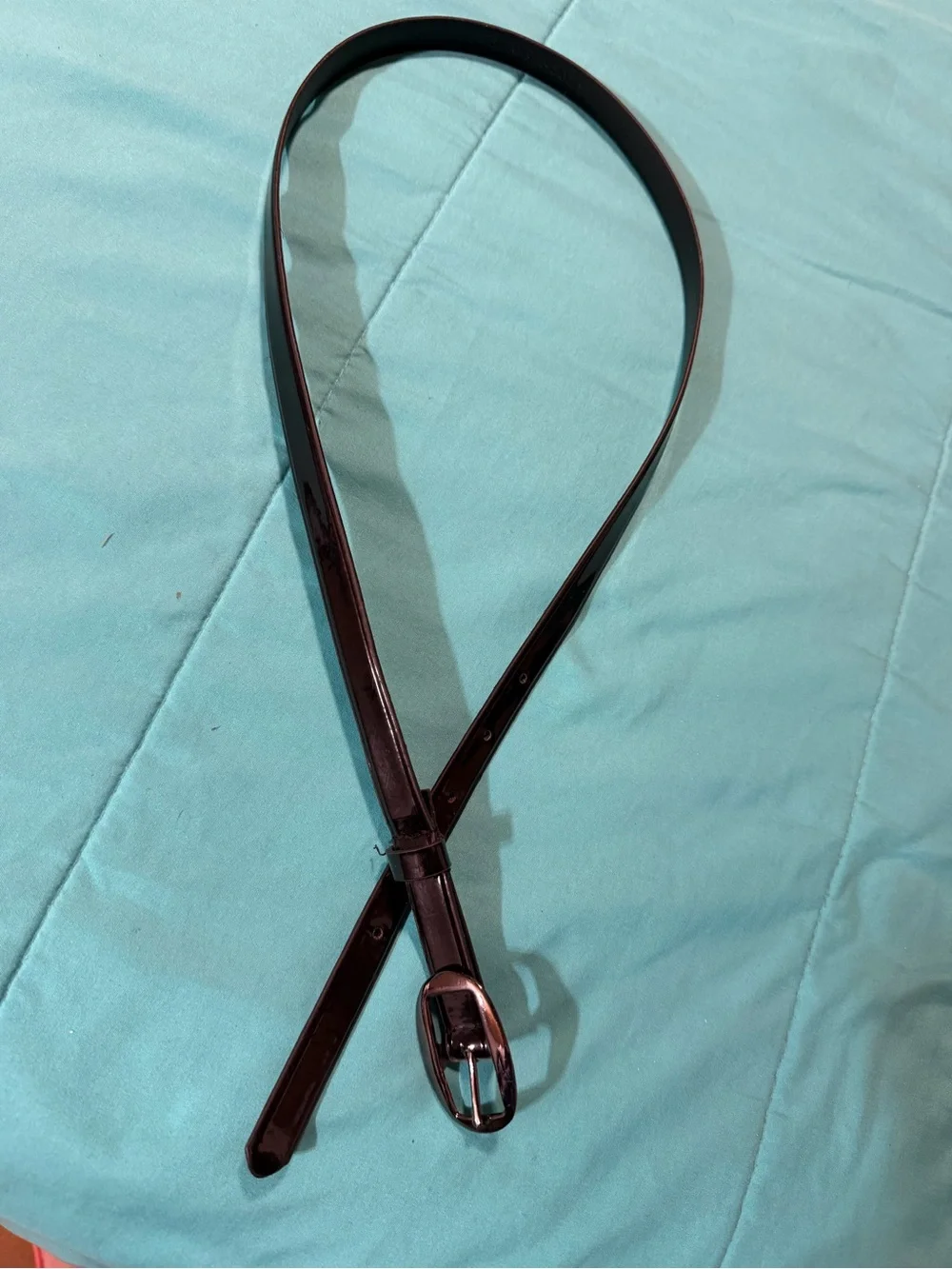 Tahari Belt with Glossy Buckle